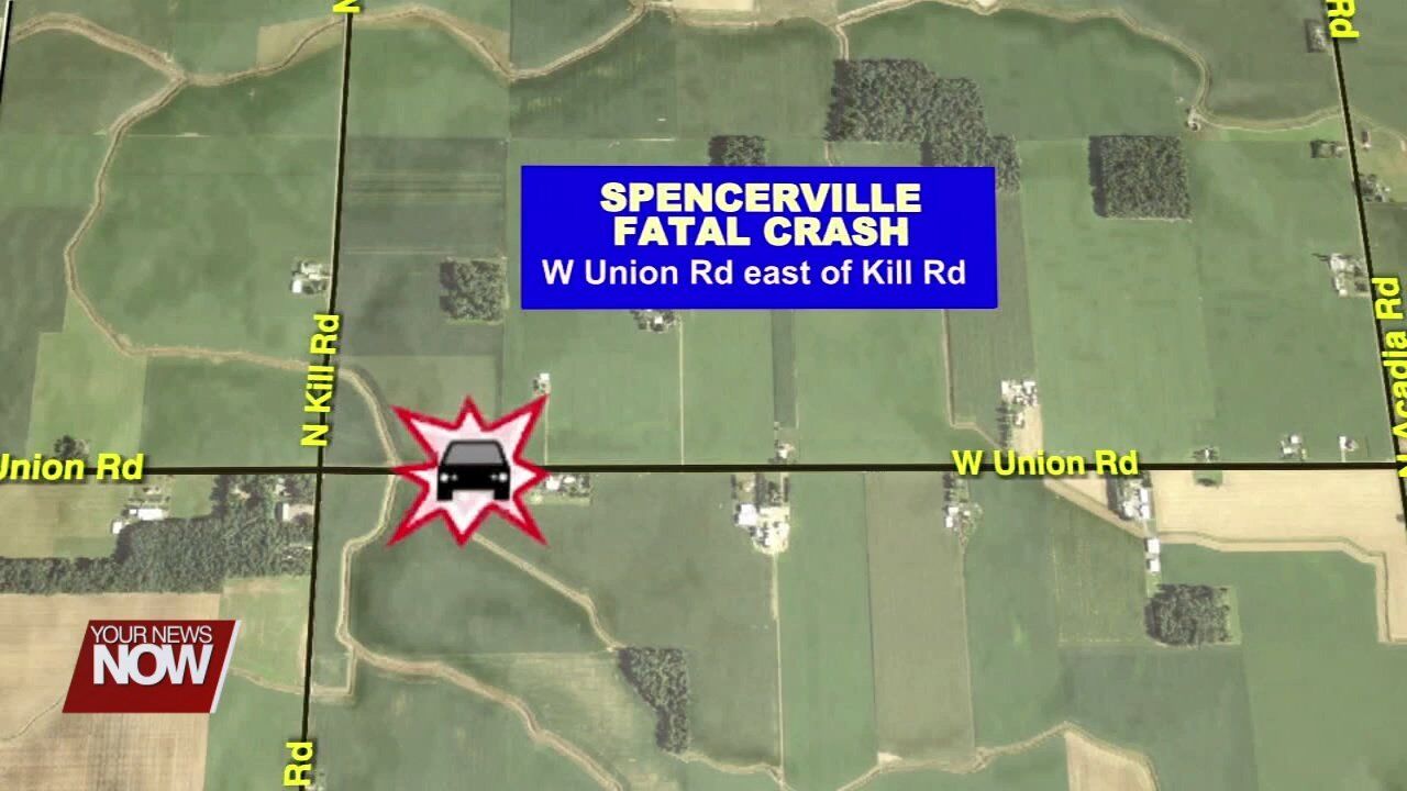 Allen County teen killed in rollover crash outside of Spencerville